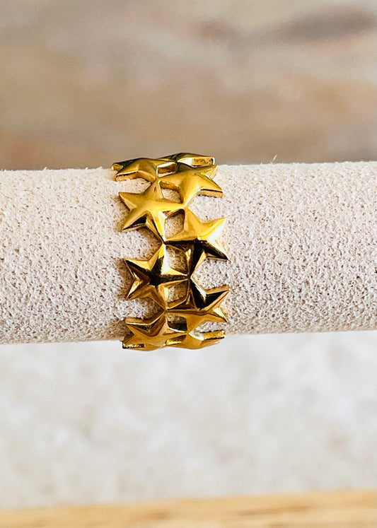 Bague étoile