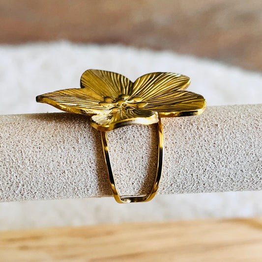 Bague fleur