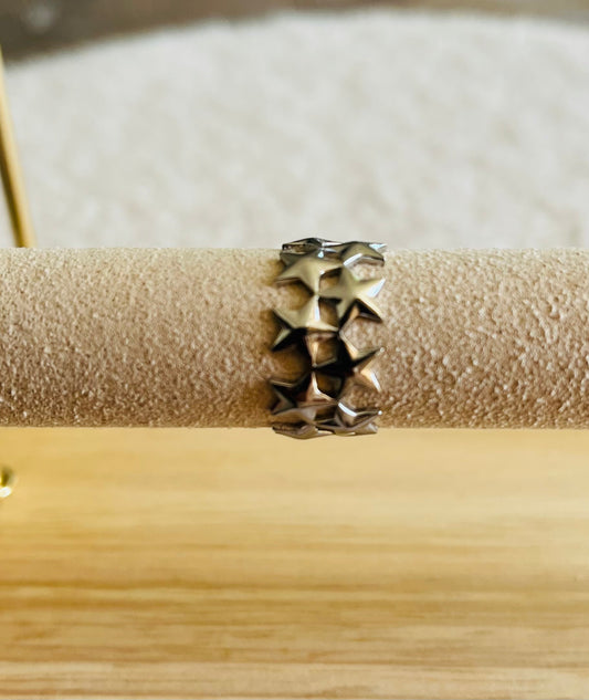 Bague étoile