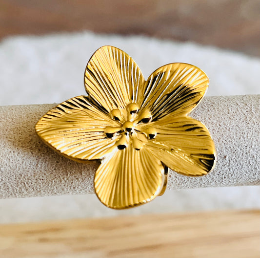 Bague fleur