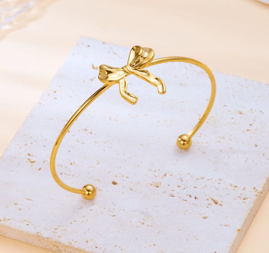Bracelet nœud en acier inoxydable