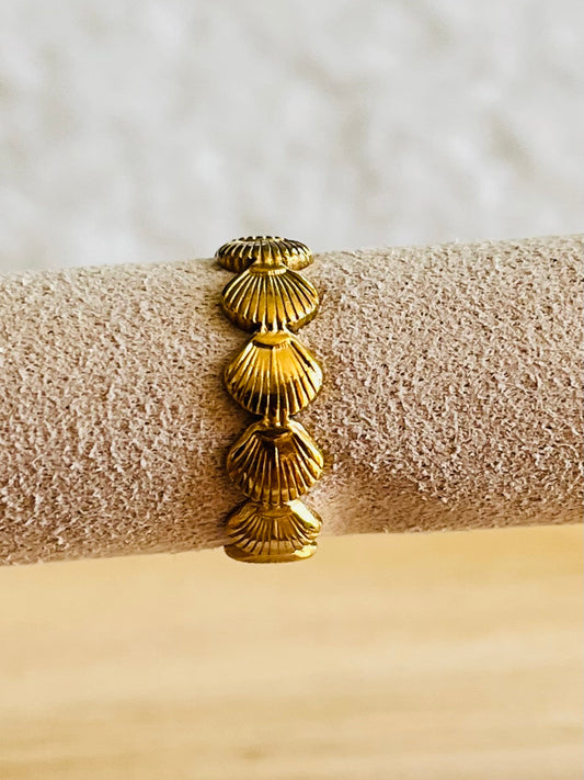 Bague coquillages