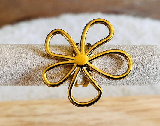 Bague fleur