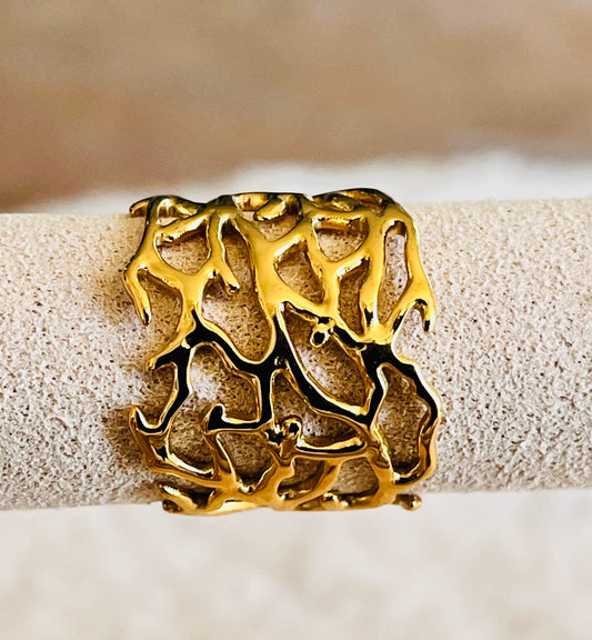 Bague corail