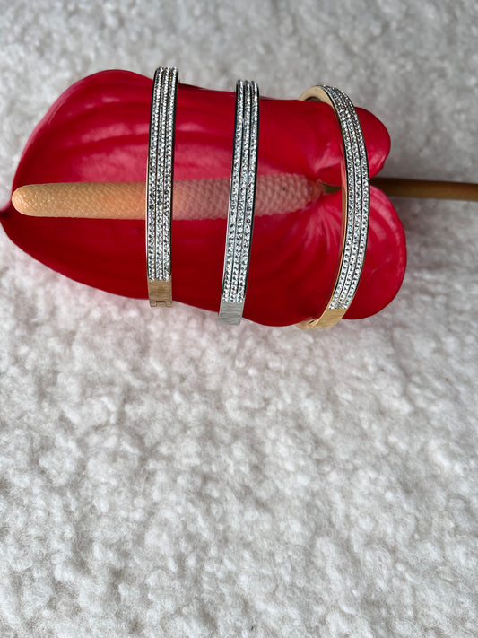 Bracelet "trio de strass"