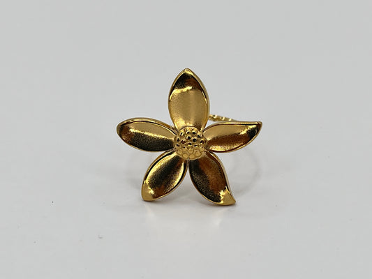 Bague Fleur Dorée