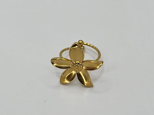 Bague Fleur Dorée